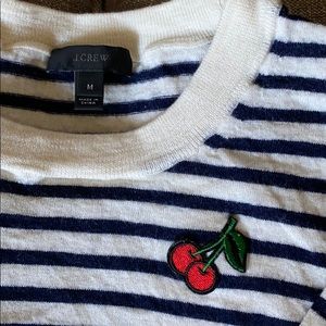 J.Crew Cherry Sweater